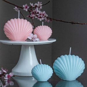 2026 Creative Shell Handmade Modern Aromatherapy <b>Candle</b> Molds with Custom Scent for Valentine's Day Home Decoration - Product Image 2