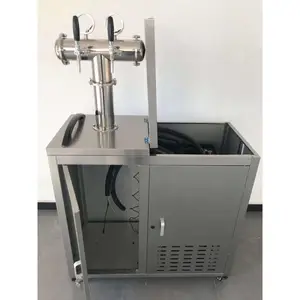 Refroidisseur d'eau à refroidissement rapide, machine à bière pression détachable, y compris tour à bière en forme de T pour distributeur