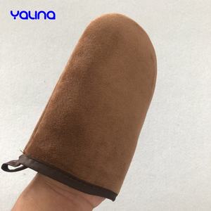 Gants autobronzants en velours doux pour le <span class=keywords><strong>bain</strong></span> et l'application d'huile sans <span class=keywords><strong>soleil</strong></span> - Product Image 2