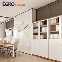 EGROspace Fabrika Toptan Mobilya Ahşap Dolap Camlı Dayanıklı Salıncak Kapılı Bölücü Ofis Dosya Dolabı Depolama