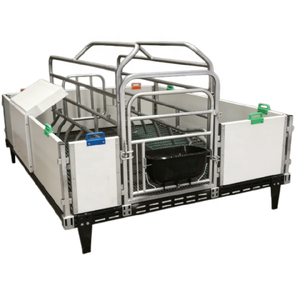 Équipement <span class=keywords><strong>d</strong></span>'<span class=keywords><strong>élevage</strong></span> porcin commercial, box de gestation modulaire avec construction en acier durable - Product Image 4