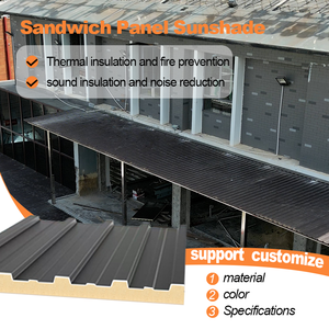 Panneaux muraux extérieurs décoratifs en métal - Panneaux en aluminium isolés pour la <span class=keywords><strong>rénovation</strong></span> de <span class=keywords><strong>façade</strong></span> de <span class=keywords><strong>maison</strong></span> - Product Image 3