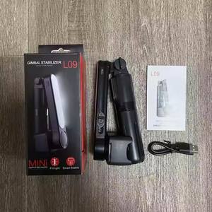 Cardán de disparo inteligente de mano <span class=keywords><strong>L09</strong></span>, <span class=keywords><strong>estabilizador</strong></span> de cardán de vídeo de mano <span class=keywords><strong>L09</strong></span>, trípode de palo Selfie con luz Led - Product Image 6