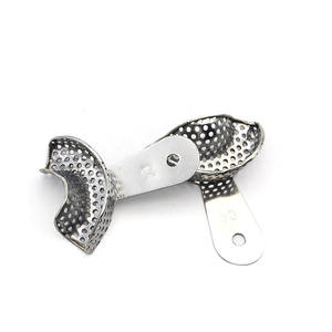 Răng autoclavable kim loại ấn tượng Khay thép không gỉ trên thấp nha khoa đục lỗ ấn tượng khay - Product Image 3