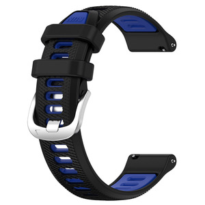 Correa de silicona de 20mm, 22mm y 18mm para Garmin Forerunner 265, 265S, 255 Music/<span class=keywords><strong>Vivoactive</strong></span> 4, <span class=keywords><strong>4S</strong></span>/Venu 2, <span class=keywords><strong>Vivoactive</strong></span> RUN, pulsera con correa - Product Image 5