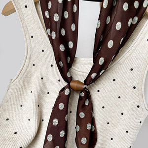 Pañuelo de Cuello Minimalista con Estampado de 90 cm, Novedad de Primavera-Verano, Versátil, para Mujer de Negocios, Elegante - Product Image 2