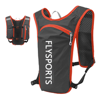 Sac de poitrine réglable et respirant personnalisable, gilet d'hydratation avec poche à eau, sac à dos de course réfléchissant pour la course à pied