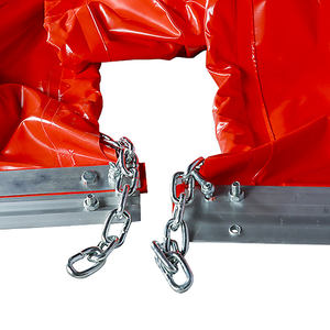 Pluma de retención de derrames tipo flotador de PVC, flotante sólido para aguas en la costa, pluma de aceite de PVC - Product Image 5