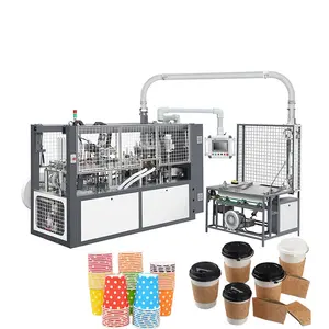 2023 taza de papel tamaño oz6 máquina para hacer PMC 1003 taza de papel máquina para hacer precio tazas de papel