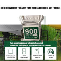 Galletas Energéticas 900, Alimento de Emergencia, Galleta Comprimida, Reserva de Alimentos Secos a Largo Plazo, Sabor Dulce y Salado, 200g, 900 Galletas