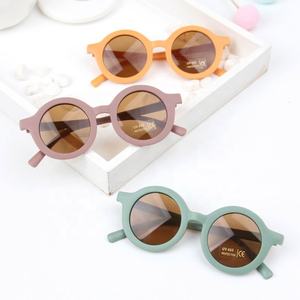 Gafas de sol personalizadas para niños y niñas, lentes de sol de estilo Retro de los 90, coloridas, con forma redonda, 2023 - Product Image 2