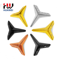 HUAWEI Gold/Schwarz/Silber Ausführungen Dekorative Y-förmige Möbelbeschläge Bettfüße Metall-Sofabeine