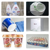 HZPK BS-260 Petite machine automatique d'étiquetage et d'emballage de bouteilles en plastique avec tunnel de film thermorétractable en PVC