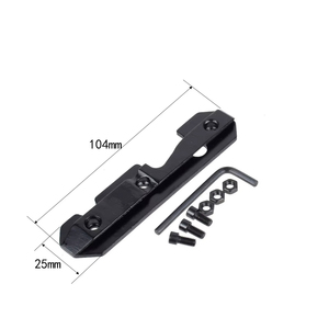 อะแดปเตอร์ยึดด้านข้างอเนกประสงค์อลูมิเนียมอัลลอยด์ - หางนก 11 มม., ปลดเร็ว, สำหรับใช้งานกลางแจ้ง, ทนทาน, น้ำหนักเบา - Product Image 4