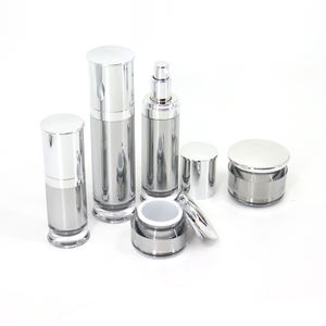 ชุดบรรจุภัณฑ์เครื่องสำอาง ขวดครีมบำรุงผิวหน้าและรอบดวงตา รูปทรงเห็ด ทำจากอะคริลิค  ขนาด 1 ออนซ์ 30 มล. 50 มล. พร้อมหัวปั๊ม - Product Image 2