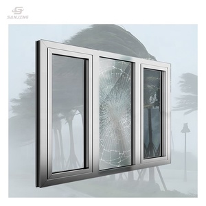 Phong Cách Châu Âu Năng Lượng Hiệu Quả <span class=keywords><strong>PVC</strong></span> Khung Đen Upvc Đu Mở Hồ Sơ Nhôm Hợp Kim Kính <span class=keywords><strong>Silding</strong></span> Cửa Sổ - Product Image 6