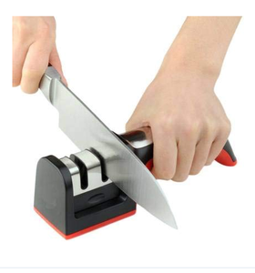 MJ Affûteur de <span class=keywords><strong>couteaux</strong></span> portable multifonction 3-en-1 à succès avec poignée en caoutchouc antidérapante en acier inoxydable écologique – <span class=keywords><strong>Meilleur</strong></span> prix - Product Image 2