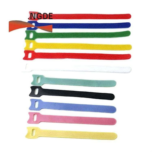 电缆扎带尼龙钩环带电缆扎带束带带扣Velcroes定制尼龙紧固件Velcroes - Product Image 6