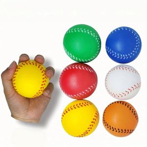 Custom Logo PU Foam Heart Football Shape Soft Stress Relief <b>Squishy</b> Ball Corporate Gift for Promotions - Product Image 1