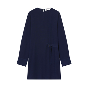 Navy Blue Shirt Dress - Versatile & Stylish Women's Clothing