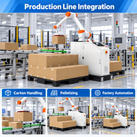 Robot de palettisation mobile collaboratif flexible pour sacs et cartons, directement de l'usine, pour les centres logistiques intelligents