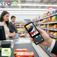 JR 957 PDA Barcode Genggam Bersertifikasi CE FCC RoHS Android 13.0 Pemindai Barcode Terminal NFC untuk Persediaan Medis & Inventaris Obat