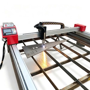 Machine de découpe plasma CNC à portique léger avec contrôleur de hauteur de tension d'arc pour la découpe de tôles d'acier - Product Image 3