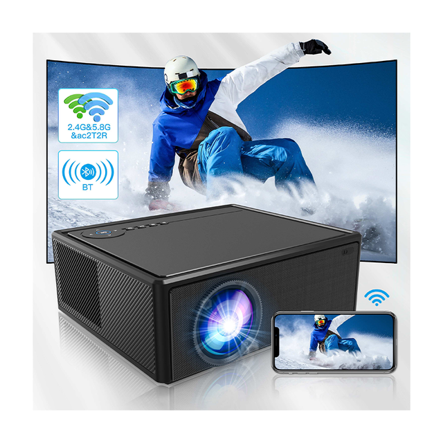 XNANO Factory X7 Projector Smart Auto Focus 1080P Ultra HD 600 Ansi WIFI LCD Video Home Theater Android 4K Proyector Beamer