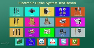 Tự Động Sửa Chữa Phụ Tùng Thiết Bị Common Rail Hệ Thống Crs960 Cộng Với Nâng Cấp Mới Nhất Bắc Kinh Hệ Thống Điều Khiển Máy Chủ Cho Thử Nghiệm Băng Ghế Dự Bị Đứng - Product Image 3