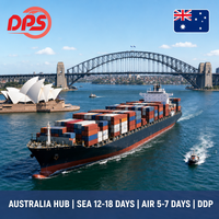 Agent de fret maritime porte-à-porte DDP de Chine vers l'Australie pour meubles et marchandises surdimensionnées