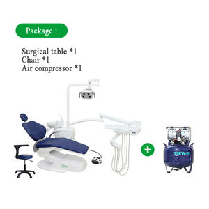 وحدة فاخرة محمولة ، معدات عالية الجودة ، كرسي فحص طبيب عيادة أسنان مع ملحقات led - Product Image 2