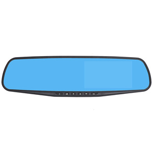 กล้องติดรถยนต์แบบกระจกมองหลัง 1080P บันทึกภาพคู่ มุมกว้าง มองเห็นในเวลากลางคืน กล้องถอยหลัง - Product Image 2