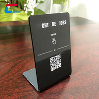 Support en acrylique personnalisé pour avis Google avec carte NFC, support en acrylique pour avis Google avec carte NFC
