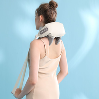 Portable Mini produits épaule et cou électrique masseur cervical pétrissage Shiatsu dos épaule cou masseur chauffage