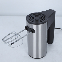 Mixeur à main électrique mini 5 vitesses en acier inoxydable, batteur à œufs électrique portatif, mélangeur de pâte
