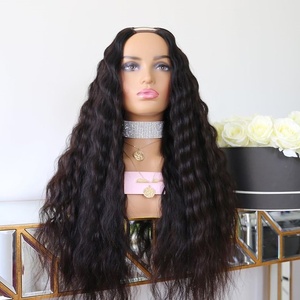 Лидер продаж, натуральные цвета, бесклеевые двойные вытянуты, длинные глубокие волны, 12 А, класс Remy, Бразильская кутикула, выровненная U-V, часть - Product Image 2