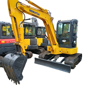 Vente directe d'usine mini komatsu pc55mr Pelles sur chenilles d'occasion 5 tonnes pc55 Pelles agricoles d'occasion - Product Image 1