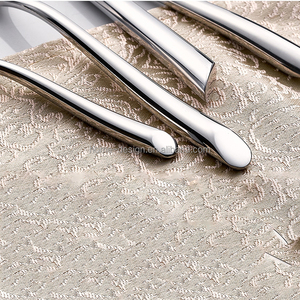 Bán hot chất lượng cao 304 thép không gỉ <span class=keywords><strong>Flatware</strong></span> <span class=keywords><strong>sets</strong></span> cấp thực phẩm đánh bóng Dao Muỗng Dĩa cho đám cưới khách sạn kinh doanh Quà Tặng - Product Image 3