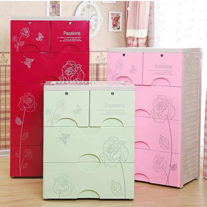 Cajones de plástico para almacenamiento de muebles, cajonera clásica de plástico - Product Image 3