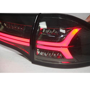 4-piezas LED luz trasera para Mitsubishi Pajero Sport Montero Sport <span class=keywords><strong>Nativa</strong></span> Pajero para LED trasera lámpara humo negro 2009-2014 - Product Image 5