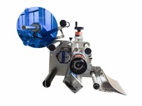Applicateur d'étiquettes automatique à grande vitesse Machine d'étiquetage de poche d'aspiration de pagination plate supérieure pour sacs/enveloppes