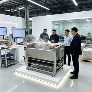 Machine à laver les légumes à <span class=keywords><strong>prix</strong></span> d'usine, brosse à éplucher le manioc, machine à nettoyer les pommes de terre - Product Image 2