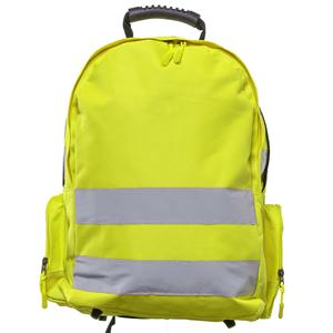 Yellow Outdoor Working <b>Rucksack</b> Oxford Women RPET Bagpack Cycling Safety Hi-Vis BackPack Student School Laptop Bag Backpacks - Product Image 2