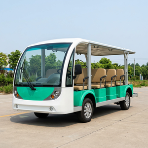 รถบัสไฟฟ้าเที่ยวชมเมือง ZOWN สำหรับ 23 ที่นั่ง รถท่องเที่ยวแบบมีหลังคา แบตเตอรี่ตะกั่วกรด ความเร็ว 45-50 กม./ชม. รับประกัน 2 ปี ปรับแต่งได้ - Product Image 1