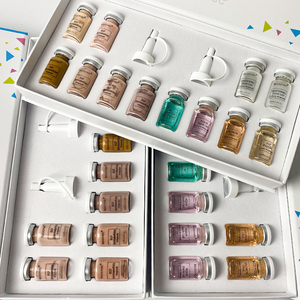 Usine En Gros Semi-Permanent <span class=keywords><strong>BB</strong></span> Fondation Starter Kit Kit De Traitement pour Éclaircir La Peau Blanchiment Éclaircissant Ampoule <span class=keywords><strong>B</strong></span> - Product Image 4