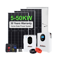 AMIBA Komplettes Solarpanel-System 5kW 10kW 15kW 20kW Lithium-Batterie Wechselrichter Manila Philippinen Lagerbestand