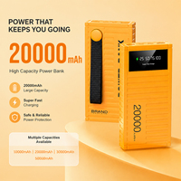 30000mAh High Capacity Powerbank met snelladen, slim digitaal scherm & vliegveilig ontwerp, OEM/ODM bronfabriek ondersteuning