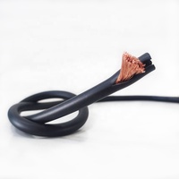 YHRV câble très Flexible 1/0 2/0 4/0 AWG pour souder le cuivre PVC/caoutchouc conducteur toronné fils électriques d'isolation en caoutchouc