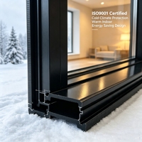 Tira de Rotura Térmica de 34 mm, Aislamiento de Nailon PA66 para Puertas y Ventanas de Aluminio, Sistema de Fachada de Muro Cortina, Calidad de Exportación Garantizada
