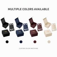 Boîtes cadeaux pliables en carton rigide recyclable avec logo personnalisé imprimé, ruban et fermeture magnétique, pour vêtements et chaussures, finition mate